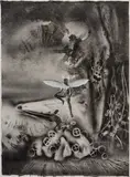 James Gleeson, Evening in Transylvania (From the Locus Solus Series) 1978