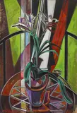 Roy De Maistre, Still Life in Red and Green (1956)