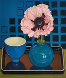 Criss Canning, Pink Poppy (2002), 2002, oil on canvas