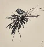 Silver Eye (1988) by Brett Whiteley, 1988, colour screenprint on paper, sold Aug 2017