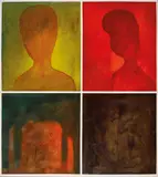Four Shadows (circa 1965) by Charles Blackman, 1965, oil on canvas, offered Aug 2017