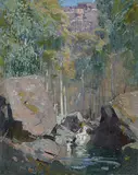Arthur Streeton, The Pool of Venus (1920)
