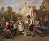 Basile de Loose, (The Day's Catch) 1881, 1881, oil on canvas