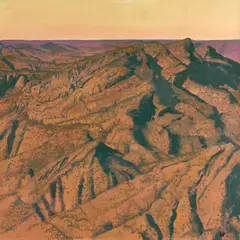 Wilpena Pound by Bryan Westwood, oil on canvas, offered Jun 2017