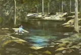 Ray Crooke, Stockman Laura River (1970)