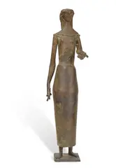 Herman Hohaus, Standing Figure with Dove 1969, 1969, bronze