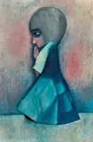 Robert Dickerson, Girl Kneeling (1966)