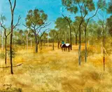 Ray Crooke, (North Queensland Landscape), oil on canvas on board
