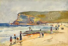 A. H. Fullwood, Bronte Near Sydney, watercolour on paper