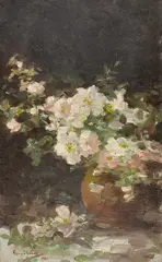 Nicolae Grigorescu, Still Life 1902, 1902, oil on wood panel