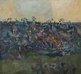 Fred Williams, Upwey (1968), 1968, oil on canvas