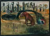 Arthur Boyd, The Red Dog (1961)