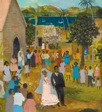 Ray Crooke, The Wedding, Thursday Island (1958)