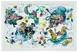 John Perceval, (Untitled) 1950, 1950, hand painted earthenware tiles