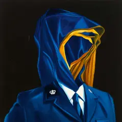 Eamon O'Kane, "Double Portrait 11", 2007, Öl auf Leinwand