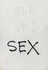 David Ostrowski, "Geld und Sex", 2007, Öl auf Leinwand