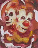 Florian Pelka, Masken, 2009, Öl auf Leinwand