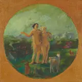 Jochen Plogsties, "7_11" (Les Illusions Perdues), 2011, Öl auf Leinen