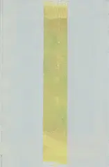 Jochen Plogsties, "5_13" (Yellow), 2013, Öl auf Leinen