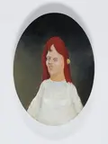 Paul Pretzer, "Die rote Hirse", 2008, Öl auf Holz