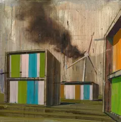 Ulf Puder, Südwind, 2008, Öl auf Leinwand
