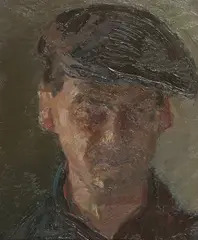 Ulf Puder, Ohne Titel, Öl auf Hartfaserplatte
