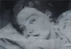 "Greta" by Olaf Quantius, 2012, Öl auf Leinwand, sold Jun 2020