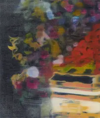 "Bouquet (Michael Jackson)" by Olaf Quantius, 2010, Öl auf Leinwand, sold Apr 2020