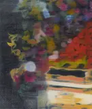 Olaf Quantius, "Bouquet (Michael Jackson)", 2010, Öl auf Leinwand