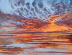 Beza, "Wild sky", 2011, Acryl auf Leinwand