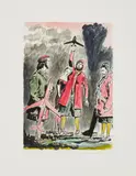 "Das Flugwesen" by Neo Rauch, 2013, Giclée Druck auf Hahnemühle Museum Etching, sold Oct 2019