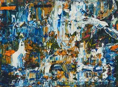 Sharmistha Ray, "Tsunami", 2011, Öl auf Leinwand