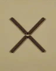 Thomas Rentmeister, "Twix-X", 2010, Polyeurethan auf Leinwand