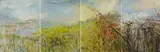Beza, "four seasons" (spring, summer, autumn, winter), 2012, Acryl und Öl auf Leinwand