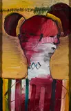 Claudia Rossger, "Micky Maus", 2007, Öl und Eitempera auf Maltafel
