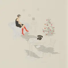 Nikola Röthemeyer, PillowBook 07 (W48), 2009, Grafit, Farbstift und Fettkreide auf Papier