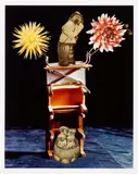 "Goose burn" by Nadin Maria Rüfenacht, 2011, Fotocollage auf Karton montiert, sold Oct 2020