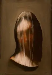 "G.M.C." by Nicola Samorì, 2010, Öl auf Holz, sold Oct 2020