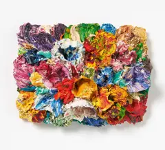 Jochen Schambeck, "Make Up (26)", 2007, Öl und Ateliermaterialien auf Holz