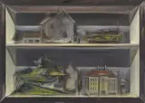 Titus Schade, "Regal Übungsplatz", 2009, Öl auf Leinwand