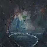 Martin Schepers, Bogenbau, 2007, Öl auf Leinwand