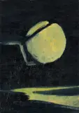 Martin Schepers, Ohne Titel (Mondlaterne), 2006, Öl auf Leinwand