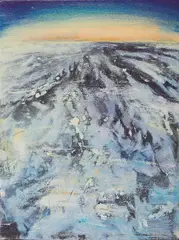 Weitblick by Martin Schepers, 2007, Öl auf Leinwand, sold Oct 2020