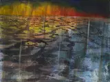 Martin Schepers, Can you hear me VI, 2007, Öl auf Leinwand