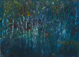 Martin Schepers, Frühling (aus der Serie: Jahreszeiten), 2007, Öl und Kreide auf Leinwand