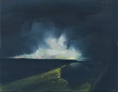 Step across the Border by Martin Schepers, 2007, Öl auf Nessel, sold Oct 2020