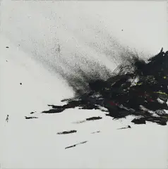 Martin Schepers, Ohne Titel (Leuchtfeuer), 2006, Öl auf Leinwand