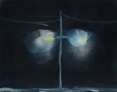 Martin Schepers, Ohne Titel, 2006, Öl auf Nessel