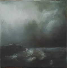 Rigo Schmidt, Ohne Titel (Seestück), 2012, Öl auf Leinwand