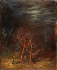Rigo Schmidt, "Lichtung", 2008, Öl auf Leinwand